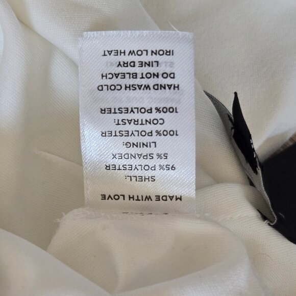 Remarkable Energy White Floral Embroidered Strapless Jumpsuit M New With Tags - Picture 17 of 17